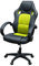 Gaming Chair, Racing Style Office High Back Ergonomic Conference Work Chair Reclining Computer PC Swivel Desk Chair with Lumbar Support&Adjustable Task Gas lift PU Leather (Green)