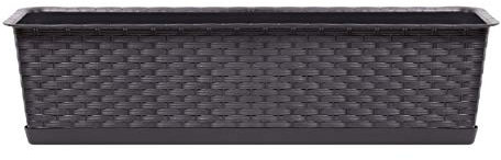 Prosperplast Balkonkasten RATOLLA CASE 13,5 l, 78 x 17 x 15 cm – Schatten