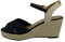 Tom Tailor Damen 3290101 Sandalette, Navy, 40 EU