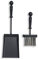 HERSIG - Accesorios Chimenea | Set Cepillo y Recogedor Chimenea para Cenizas - 39 x 12 x 5 cm