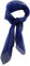 TigerTie Damen Chiffon Nickituch in royal dunkelblau mit Bordüre - Größe 58 cm x 58 cm