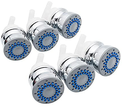 LTMJWTX Satz Von 6 A-b-s-Material, Duschdüsen Duschraum Akupunktur-massagedüse Für Duschpaneel Dusche Duschkopf