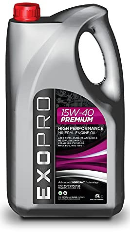 Mineral Engine Oil 15W-40 Premium - 5 Litre