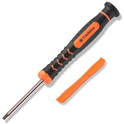 JOREST Single Precision Screwdriver, T15/P5/Y00/Y1/T5/T6/T8/T9 Torx Security with a Spudger, Tool for Ring Doorbell, Switch, PS3/4/5, Laptop, Wii, Xbox, MacBook, etc, to Repair, Clean, Replace Parts