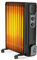 RELAX4LIFE Ölradiator 2500 Watt 3 Leistungsstufen Radiator Elektrisch Energiesparend Elektroheizung mit Thermostat Elektrisches Heizgerät Leise Elektro Heizkörper mit Kipp & Überhitzungsschutz