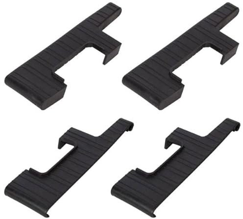 Hailo Stufenabschlüsse-Set, für Hailo ComfortLine XXR, L100 TopLine, XXL, L80 ComfortLine und XXL Garden & Home, schwarz, 9915-511