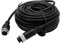 Baceyong 4-pin rear view camera extension cable, suitable for all rear view systems and cameras 5m/10m/15m/20m