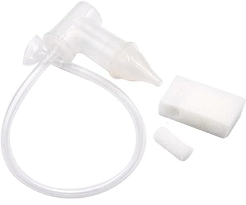TensCare Aspirateur nasal - Aide à nettoyer le nez bouché de votre bébé et élimine la morve Livré avec des filtres réutilisables et nettoyables.