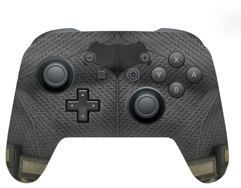 Head Case Designs Offizielle Batman V Superman: Dawn of Justice Batman Kostüm Graphics Vinyl Haut Gaming Aufkleber Abziehbild Abdeckung kompatibel mit Nintendo Switch Pro Controller