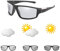 kachawoo Polarisierte photochrome Sonnenbrille Sport Radfahren Sonnenbrille Mode Brillen Farbe Ändern Linse für das Fahren