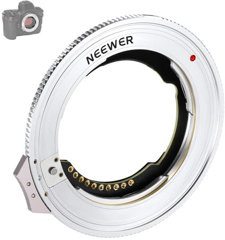 NEEWER FE/E Mount Objektiv zu Z Mount Kamera Autofokus Adapter mit Firmware Update Kompatibel mit Tamron Sony Sigma FE E Mount Objektiv Nikon Z Mount Kamera, Nicht Kompatibel mit Zeiss Batis, NW-ETZ