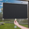 Saugnapfes Rollo Fensterrollo,Sonnenschutz Verdunkelungsrollo mit Saugnäpfen,Sichtschutz Temporäre Jalousien Für Fenster,Sichtschutz,für Büro,Auto,Ohne Bohren,Breite X Länge (50cm x 125cm)