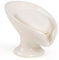 Umlaca Seifenschale mit Ablauf, Seifenhalter Keramik ohne Bohren, Seifenablage Schnell Trockend, Seifendose für Dusche, Waschbecken, Küche, Bad (Beige+Rosa)