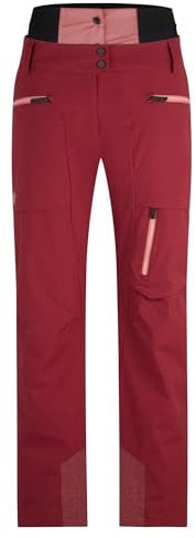 Ziener Damen RANVA Ski-Hose/Freeride | PFC frei, Wolle, wattiert, Berry, S
