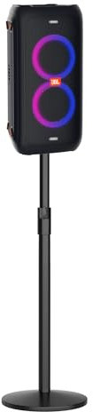 Speaker Stand for JBL Partybox 110, All Metal Heavy Base Speaker Pole Stand for JBL Partybox100/110/120, Height Adjustable（Holds 44lbs）
