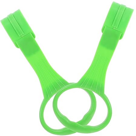 UPKOCH 1 Paar -Stehassistent Zugringe für Babybett -Pull-up-Ringe Zubehör für Laufställe Ringe für Babybettchen Ringe zum Aufhängen von Babybetten Babylauf-Übungsringe pp Green