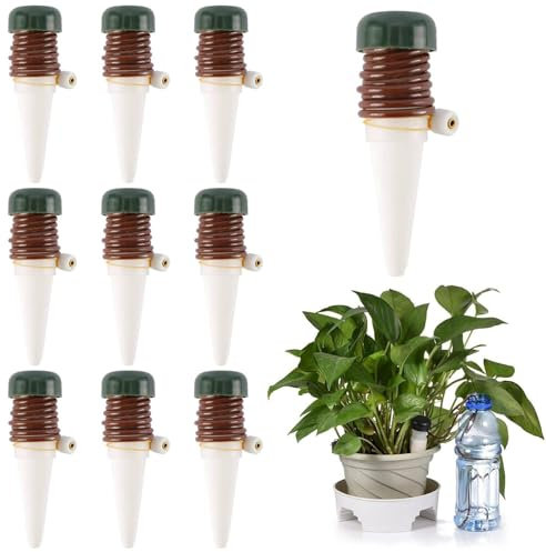 10 distributori d'acqua per piante d'appartamento, sistema di irrigazione per balcone, irrigazione automatica, sistema di irrigazione