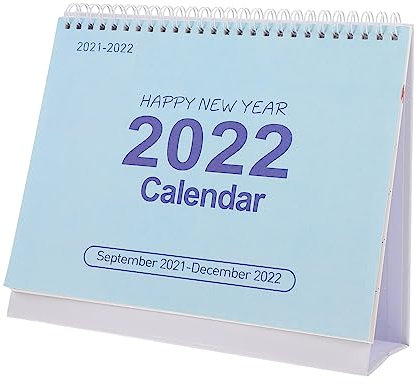 Lurrose 1 Stück 2022 Loseblattkalender Tischkalender Tischkalender Adventskalender Adventskalender Für Schreibtisch 2022 Countdown Kalender Tischkalender 2021 2022 Kalenderpapier