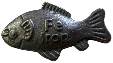 Iron Fish Add Natural Iron to Food & Water Reduce The Risk of Deficiency Perfect for Vegans, Athletes, Pregnant Women & Kids Fight Anemia &Deficiency Safely Gift Loved Ones (1)