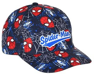 Marvel Spider Man Baseballkappe, Klassische Kindermütze, Geschenk für Jungen und Teenager
