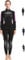 Cressi Morea Damen - Neoprenanzug 3mm für alle Wassersportarten, Schwarz/Pink, S/2