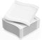 MALACASA Série Flora 12 Assiettes Plates Carrées en Porcelaine, Grandes Assiettes Blanches 26 cm pour Pâtes Dîner et Bifteck, Assiettes Service de Table Passe au Micro ondes et au Lave-vaisselle