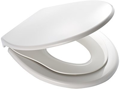RIDDER 02119101 WC-Sitz mit Soft-Close Generation weiß, Polypropylen