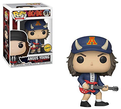 AC/DC Funko POP Rocks Vinyl Figure Angus Young CHASE