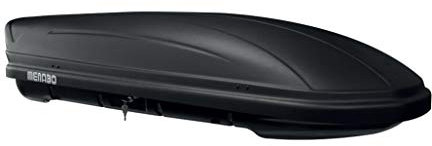 Dachbox MAA 400 Liter matt + Dachträger Rapid kompatibel mit Nissan Qashqai (J10) (5Türer) 06-14