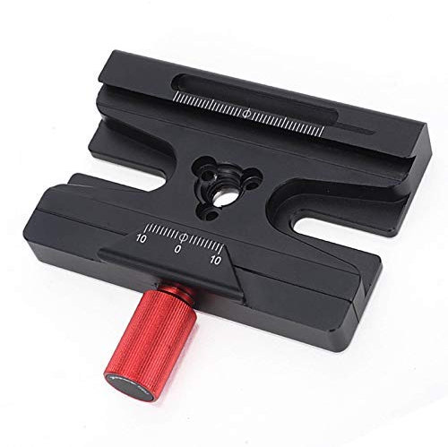 iShoot Morsetto adattatore compatibile con piastra a sgancio rapido Fotocamera Arca-Swiss Fit 200PL 410PL& ARCA Fit Gitzo GH 1780 2780 3780 Manfrotto MH 490 492 494 496 MHXPRO testa a sfera Treppiede