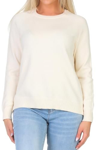 ONLY Damen Onllesly Kings L/S KNT Noos Pullover 15170427,Whitecap Gray/Detail:w. Melange,S
