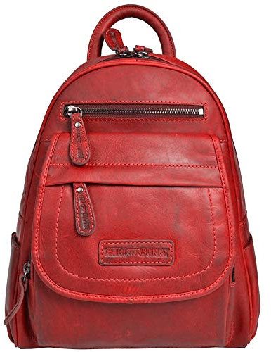 Hill Burry Rucksack Damen Frauen Wander Schultertasche Damentasche rot neu