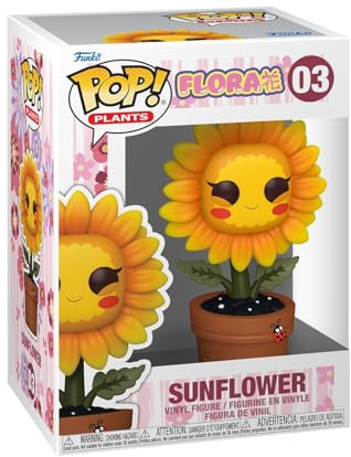 Funko POP! Plants: Flora - Sunflower | Official Owned IP Merch - Collectable Vinyl Figurine for Shelf Display - Birthday Gift Idea for Fans and Collectors