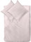 Decoper ® Mako-Satin Bettwäsche aus 100% Baumwolle | Atmungsaktiv & kuschelig weich | Farbe Puder Rosa Hell | 3 teilig - 200 x 200 cm + (2X) 80 x 80 cm