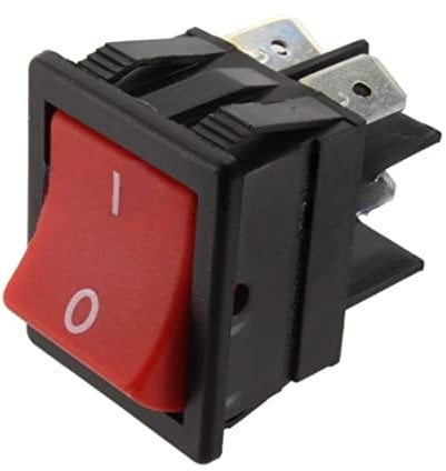 FIND A SPARE Red Rocker On/Off Switch for Henry, Hetty, George, Basil Vacuum Cleaners Models, NVQ250, HVR200, HVR200P