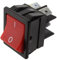 FIND A SPARE Red Rocker On/Off Switch for Henry, Hetty, George, Basil Vacuum Cleaners Models, NVQ250, HVR200, HVR200P