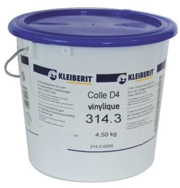 KLEIBERIT CHIMIE SARL CPA60022 Colle vinylique D4 monocomposante KLEIBERIT 314.3-Seau 4,5kg-314.3.0567