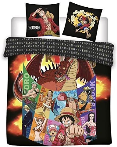Aymax One Piece - Punk Hazard - Parure de Lit 200 x 200 - '100% Microfibra'