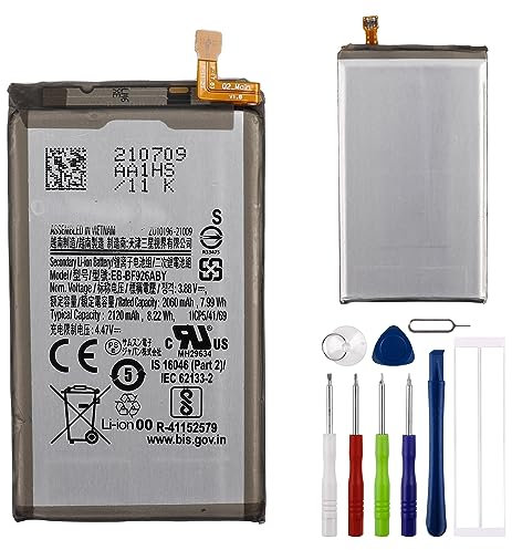 E-yiiviil Batterie de rechange EB-BF926ABY compatible avec Samsung Galaxy Z Fold 3 5G SM-F926U avec outils