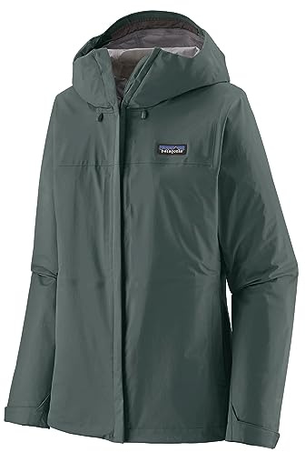 Patagonia Damen W's Torrentshell 3l JKT Jacke, Grün (Nouveau Green), 42