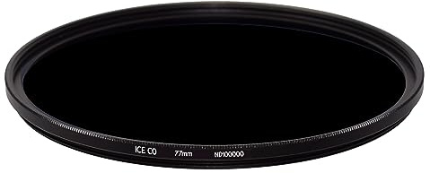 ICE CO 77mm ND100000 MC Optical Glass Filter Neutral Density 16.5 Stop ND 100000