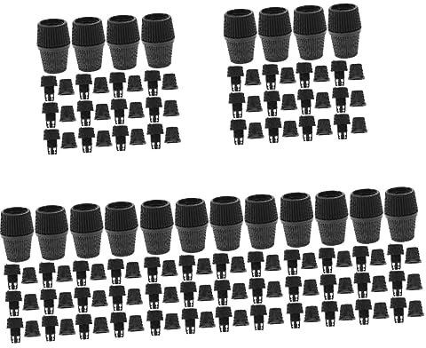 DOITOOL Drahtschutz 500 Sets Zugentlastung Jst-Stecker Hängelampen-Kabelhalter Kabelverschraubungs-Sortiment Kabelklemmen 1/8 Kabelverbinder Kabelverschraubungen Kabelhalter Für Kabel