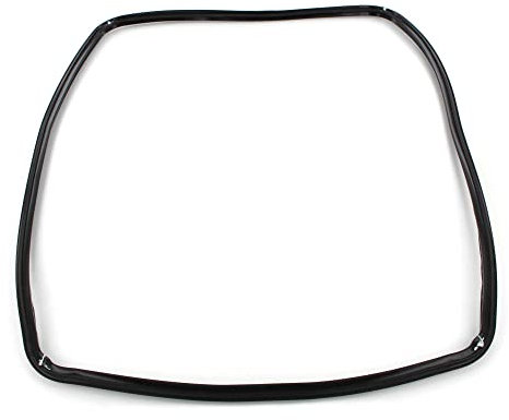 DEKAROX Junta de goma para puerta con 4 ganchos para Electrolux AEG 357734301/9 3577343019 para horno, puerta de horno y cocina