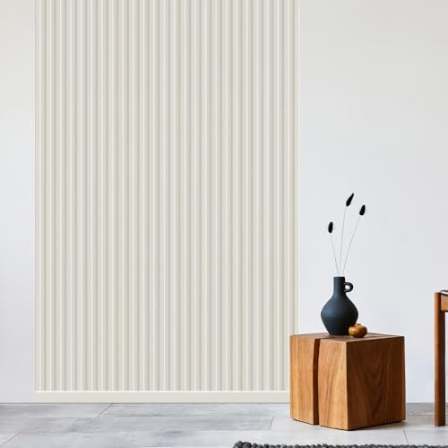 REESE Wandpaneele Magnolie MDF Startleiste 252 cm | Deckenpaneele, Wandverkleidung, kein Bohren