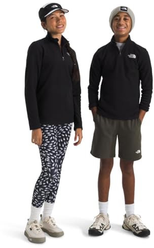 The North Face Glacier 1/4 Zip Po Pullover per Bambini Black 170
