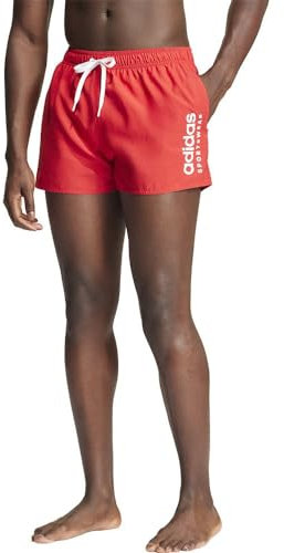 adidas Herren ESS L Clx Vsl Badehose, Better Scarlet/White, S