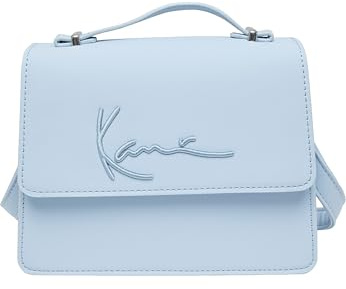 Karl Kani Damen KA241-026-2 Signature Mini Shoulder Bag light blue, one size