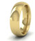 9ct Gold Filled Anniversary Wedding Engagement Titanium Ring Gift for Men, Women, Couples, Unisex Width 6mm (N)
