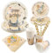 Jeinbuil Harry - Lot de 20 assiettes en carton - Décoration d'anniversaire - Assiettes en carton - Décoration d'anniversaire pour garçons et filles
