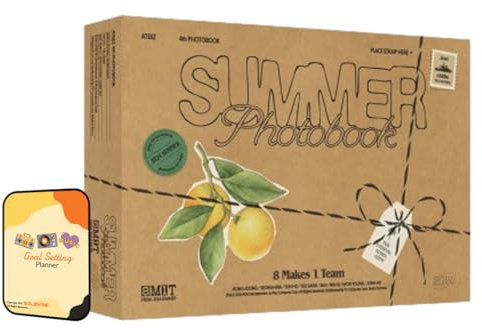 ATEEZ 2024 SUMMER PHOTOBOOK ATEEZ Album [DVD ver.]+Pre Order Benefits+BolsVos K-POP Inspired Freebies